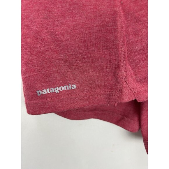 NWT! Patagonia Women’s Large Short Sleeve Nine Trails Shirt Craft Pink - Picture 12 of 14